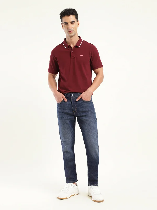 Men's Colored Jeans in Burgundy for a Bold and Fashion - Forward LookMen's 512 Indigo Slim Tapered Fit Jeans Men's Colored Jeans in Burgundy for a Bold and Fashion - Forward LookMen's 512 Indigo Slim Tapered Fit Jeans
