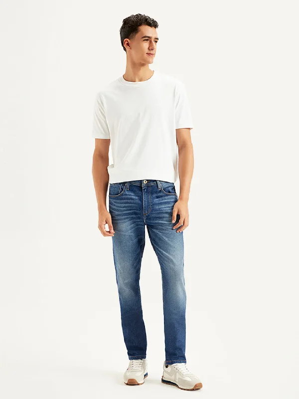 Men's Jeans with a Button - Fly for a Traditional and Classic AestheticMen's 512 Slim Tapered Fit Blue Jeans Men's Jeans with a Button - Fly for a Traditional and Classic AestheticMen's 512 Slim Tapered Fit Blue Jeans