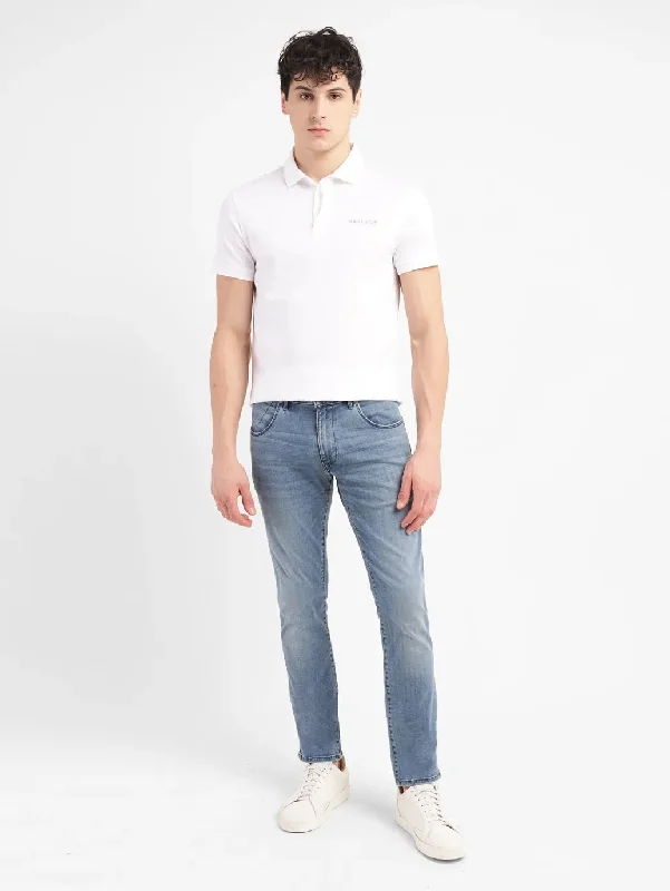 Men's Jeans with a Button - Fly for a Traditional and Classic AestheticMen's 65504 Light Indigo Skinny Jeans Men's Jeans with a Button - Fly for a Traditional and Classic AestheticMen's 65504 Light Indigo Skinny Jeans