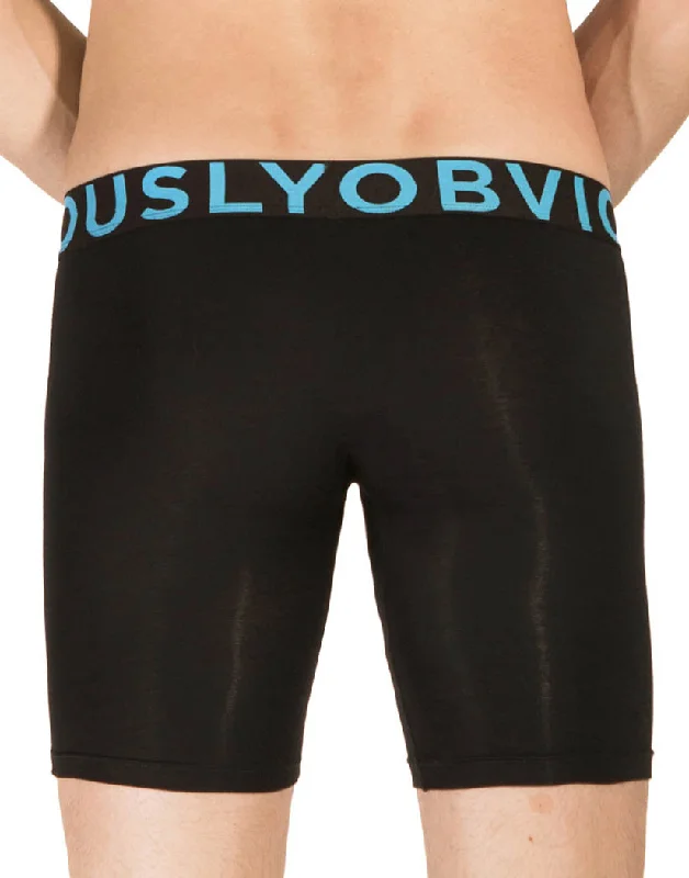 Men's plus - size boxer briefs for a comfortable fitObviously EveryMan 6 Inch Boxer Brief B09 Men's plus - size boxer briefs for a comfortable fitObviously EveryMan 6 Inch Boxer Brief B09