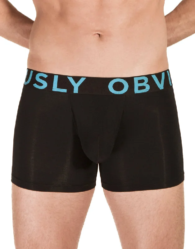 Men's boxer briefs with a moisture - repellent finishObviously Men's EveryMan Boxer Brief 3 Inch Leg B00 Men's boxer briefs with a moisture - repellent finishObviously Men's EveryMan Boxer Brief 3 Inch Leg B00