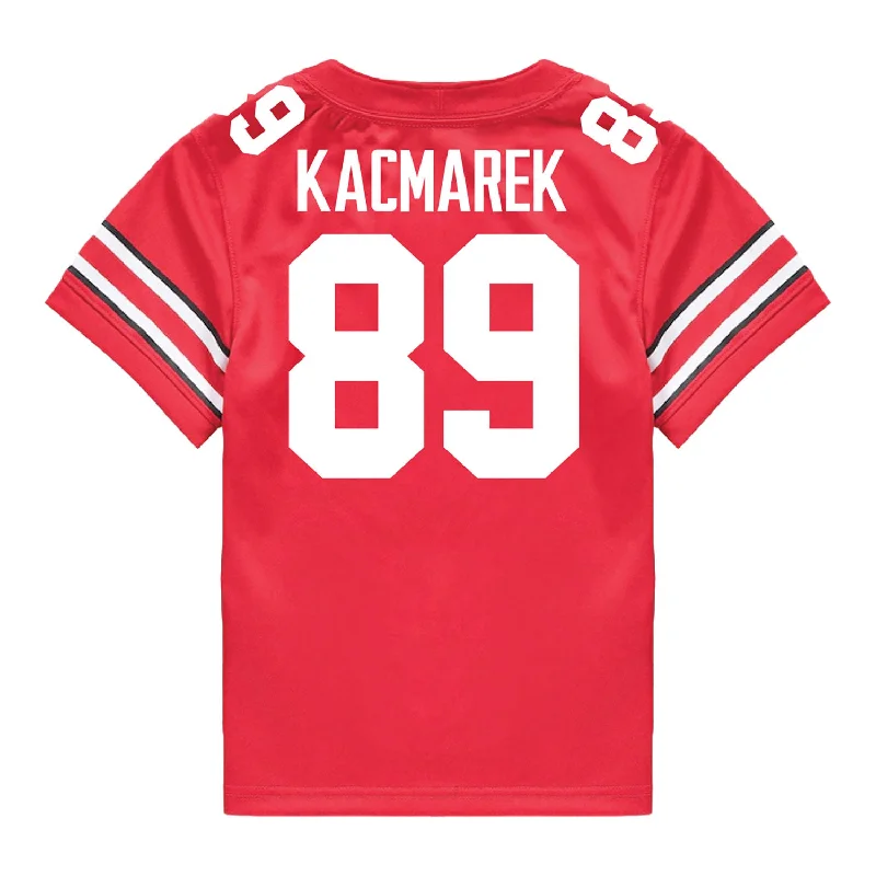 Men's Limited - Release American Football Jerseys of Rookie Stars for Early Adopters and FansOhio State Buckeyes Nike #89 Will Kacmarek Student Athlete Scarlet Football Jersey Men's Limited - Release American Football Jerseys of Rookie Stars for Early Adopters and FansOhio State Buckeyes Nike #89 Will Kacmarek Student Athlete Scarlet Football Jersey