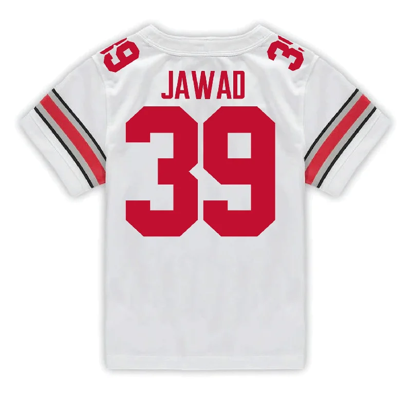 Men's Limited - Edition Cricket Jerseys Commemorating Historic Matches for Die - Hard Cricket LoversOhio State Buckeyes Nike #39 Hadi Jawad Student Athlete White Football Jersey Men's Limited - Edition Cricket Jerseys Commemorating Historic Matches for Die - Hard Cricket LoversOhio State Buckeyes Nike #39 Hadi Jawad Student Athlete White Football Jersey