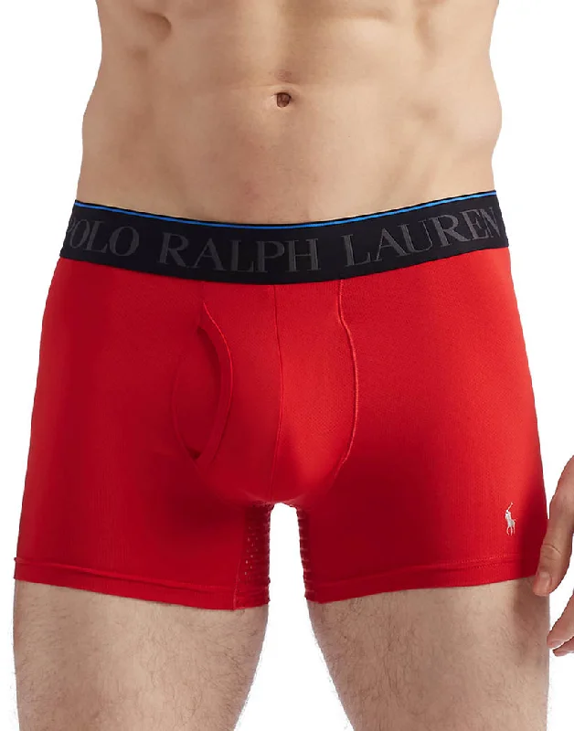 Men's boxer briefs with a no - ride - up designPolo Ralph Lauren 4D Flex Performance Air Boxer Brief 3-Pack L5BBP3 Men's boxer briefs with a no - ride - up designPolo Ralph Lauren 4D Flex Performance Air Boxer Brief 3-Pack L5BBP3