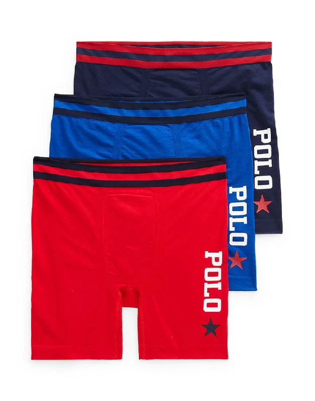 Men's boxer briefs with a stretch - knit fabricPolo Ralph Lauren Freedom Boxer Brief 3-Pack LLBBP3 Men's boxer briefs with a stretch - knit fabricPolo Ralph Lauren Freedom Boxer Brief 3-Pack LLBBP3