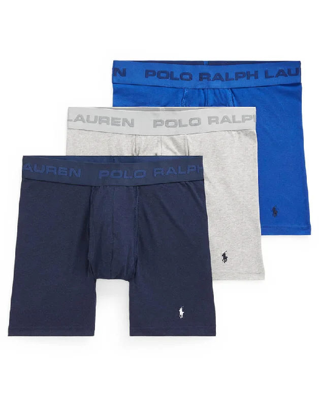 Men's boxer briefs with a smooth - finish fabricPolo Ralph Lauren Freedom Boxer Brief 3-Pack RPBBP3 Men's boxer briefs with a smooth - finish fabricPolo Ralph Lauren Freedom Boxer Brief 3-Pack RPBBP3