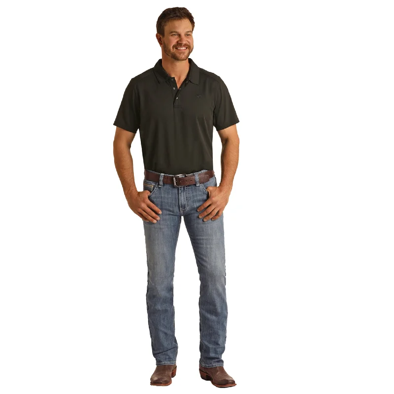 Men's Straight Leg Raw Denim Jeans for a Minimalist and Durable OptionRock & Roll Revolver Slim Fit Stretch Ivory V Straight Boot Cut Jeans Men's Straight Leg Raw Denim Jeans for a Minimalist and Durable OptionRock & Roll Revolver Slim Fit Stretch Ivory V Straight Boot Cut Jeans