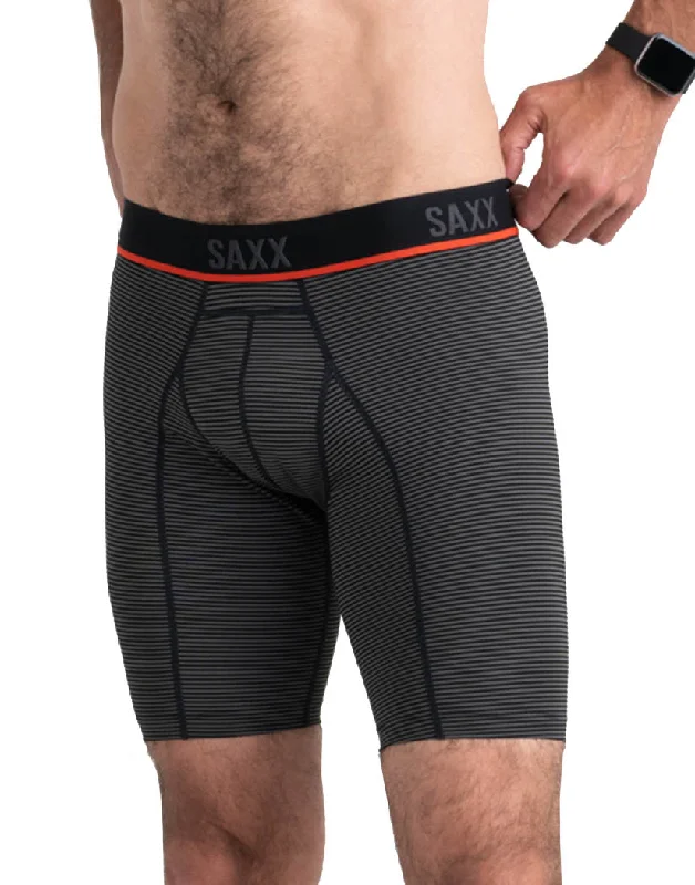 Men's compression boxer briefs for muscle supportSAXX Kinetic Light Compression Mesh Long Leg SXLL32 Men's compression boxer briefs for muscle supportSAXX Kinetic Light Compression Mesh Long Leg SXLL32