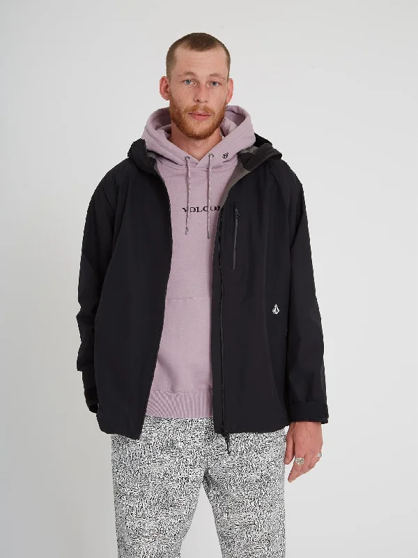 Bomber men jackets with ribbed cuffs for a classic 80s styleStone Storm Goretex Jacket - BLACK Bomber men jackets with ribbed cuffs for a classic 80s styleStone Storm Goretex Jacket - BLACK