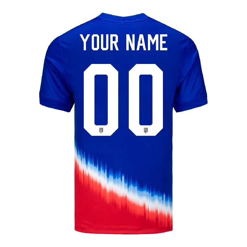 Men's Nike USWNT 2024 Personalized American Icon Away Stadium Jersey