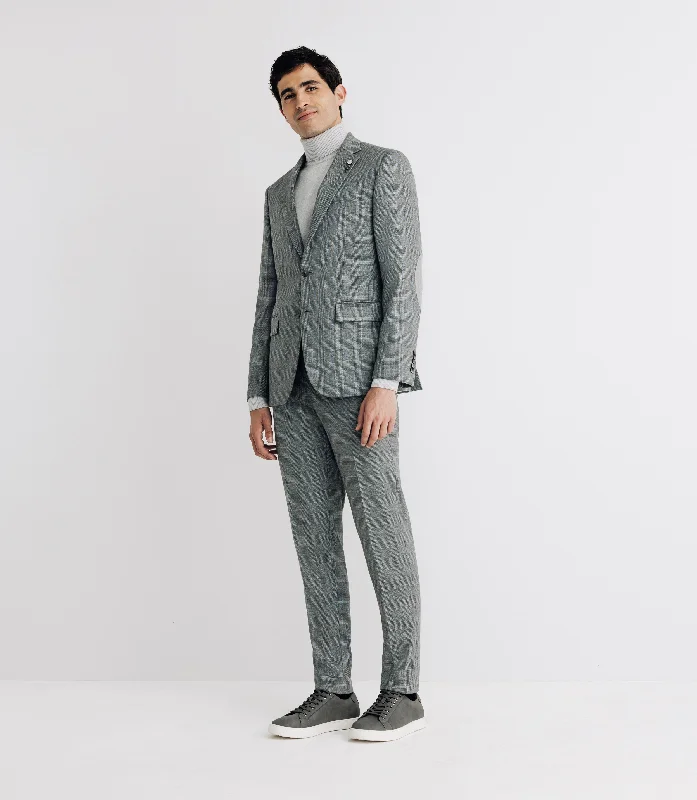 Men's Stretch - Fabric Blazer in Black for a Comfortable and Flexible Everyday WearVeste ville séparable esprit prince de galles grise Men's Stretch - Fabric Blazer in Black for a Comfortable and Flexible Everyday WearVeste ville séparable esprit prince de galles grise