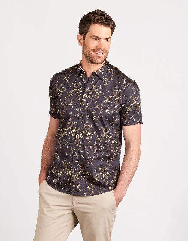 Men's Patterned Checkered Cotton Blazer in Multicolor for a Stylish and Trendy AppearanceWaihi Navy Fireworks Print Short Sleeve Shirt Men's Patterned Checkered Cotton Blazer in Multicolor for a Stylish and Trendy AppearanceWaihi Navy Fireworks Print Short Sleeve Shirt