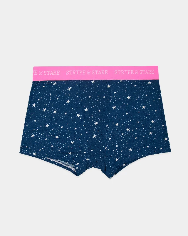 Men's boxer briefs with a form - fitting design​Women's Boxer - Cosmic Star