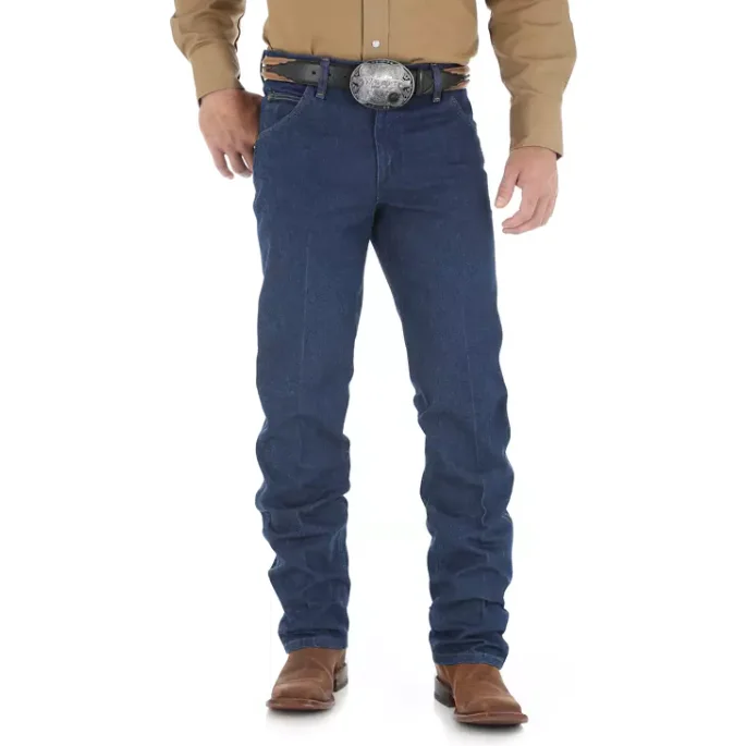Men's Jeans with a Cargo - Inspired Knee Pocket for Extra StorageWrangler Mens Premium Performance Cowboy Cut Regular Fit Jean Men's Jeans with a Cargo - Inspired Knee Pocket for Extra StorageWrangler Mens Premium Performance Cowboy Cut Regular Fit Jean