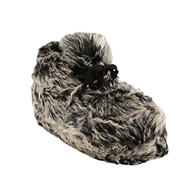 Men's slippers with a wool blend upper for warmthAll Over Fur