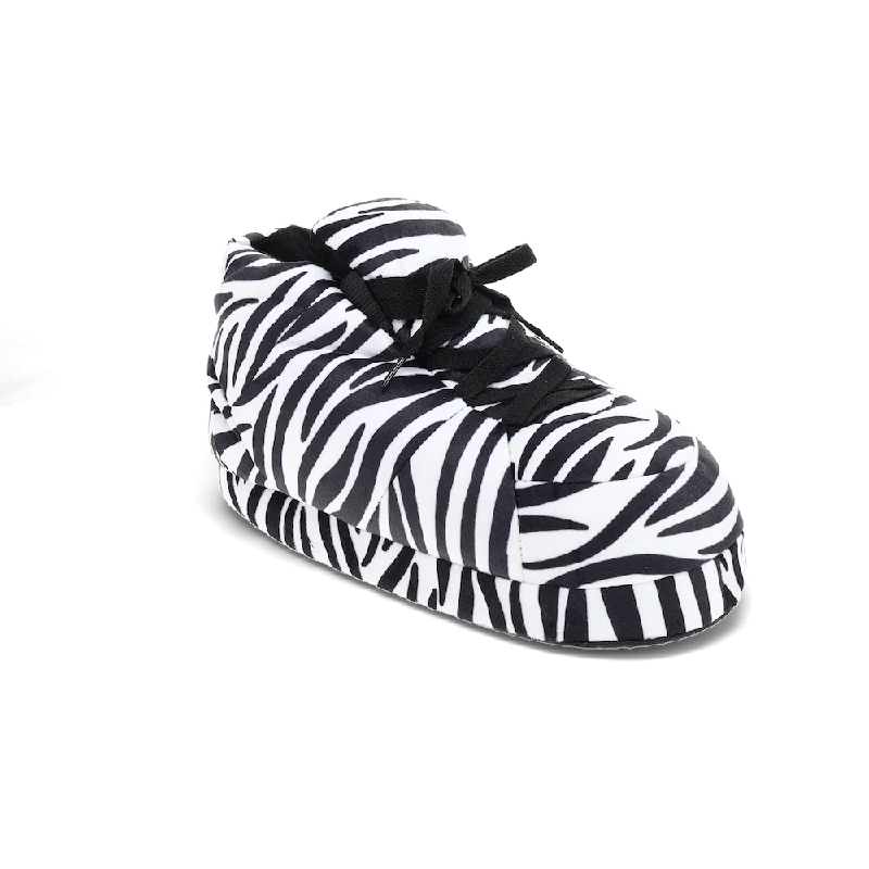 Men's slippers with a soft, flexible soleZebra Print