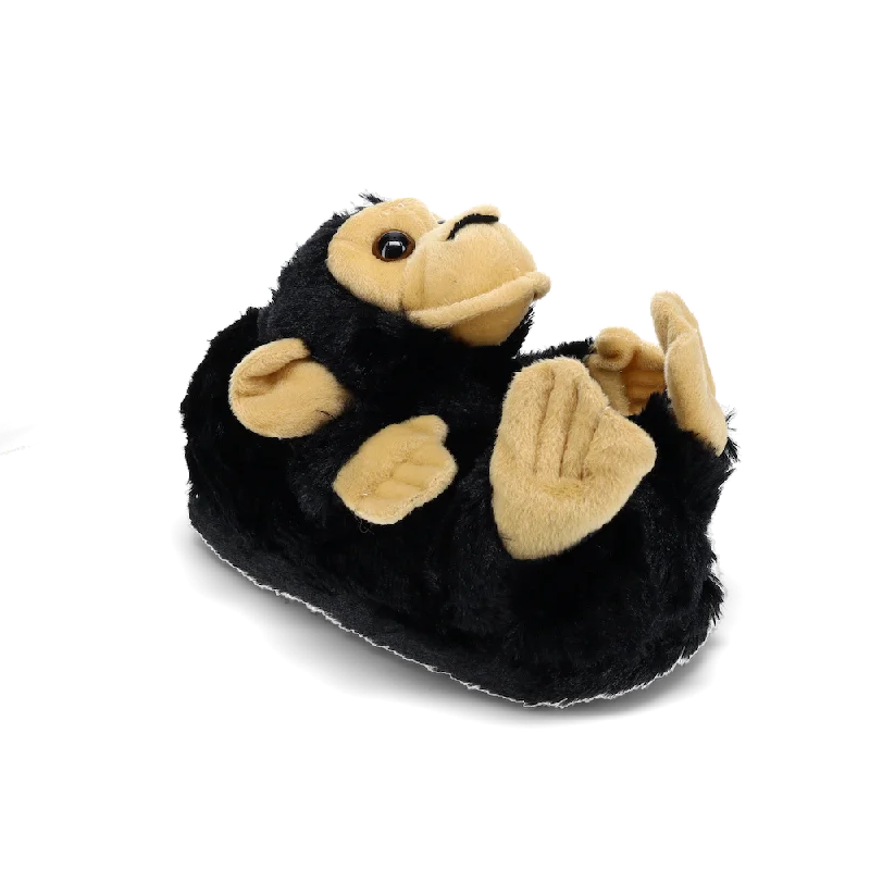 Leather men's slippers with a mule styleMonkey Slippers