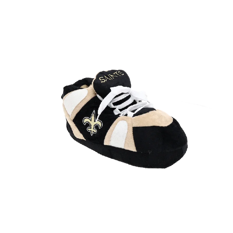 Men's slippers with a padded collar for comfortNew Orleans Saints Slippers