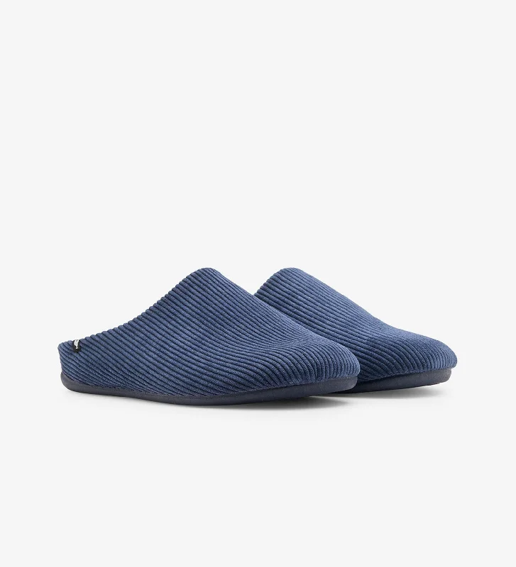 Men's slippers with a removable insole for cleaningPitas corduroy mule slippers
