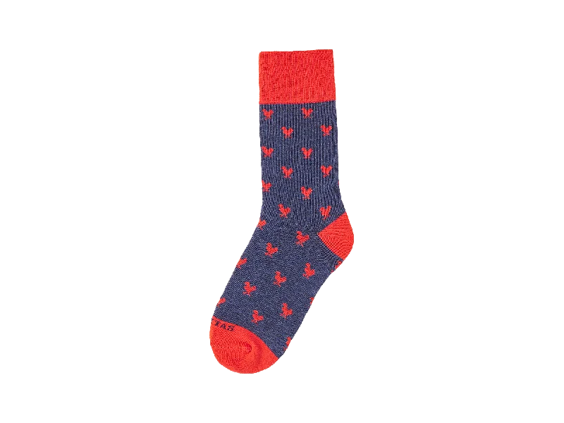 Navy-Red