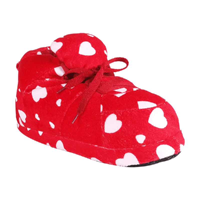 Men's slippers with a memory foam insoleRed Heart
