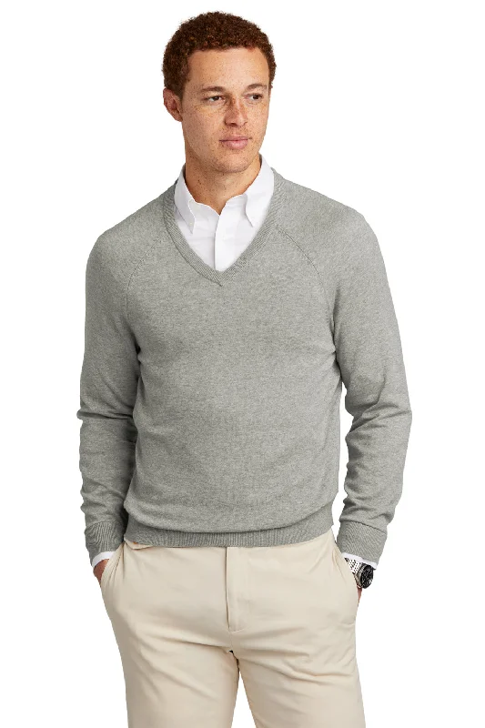 Men's Fuzzy Mohair - Blend Sweater in Light Pink for a Soft and Stylish LookBrooks Brothers Mens Long Sleeve V-Neck Sweater - Heather Light Shadow Grey Men's Fuzzy Mohair - Blend Sweater in Light Pink for a Soft and Stylish LookBrooks Brothers Mens Long Sleeve V-Neck Sweater - Heather Light Shadow Grey