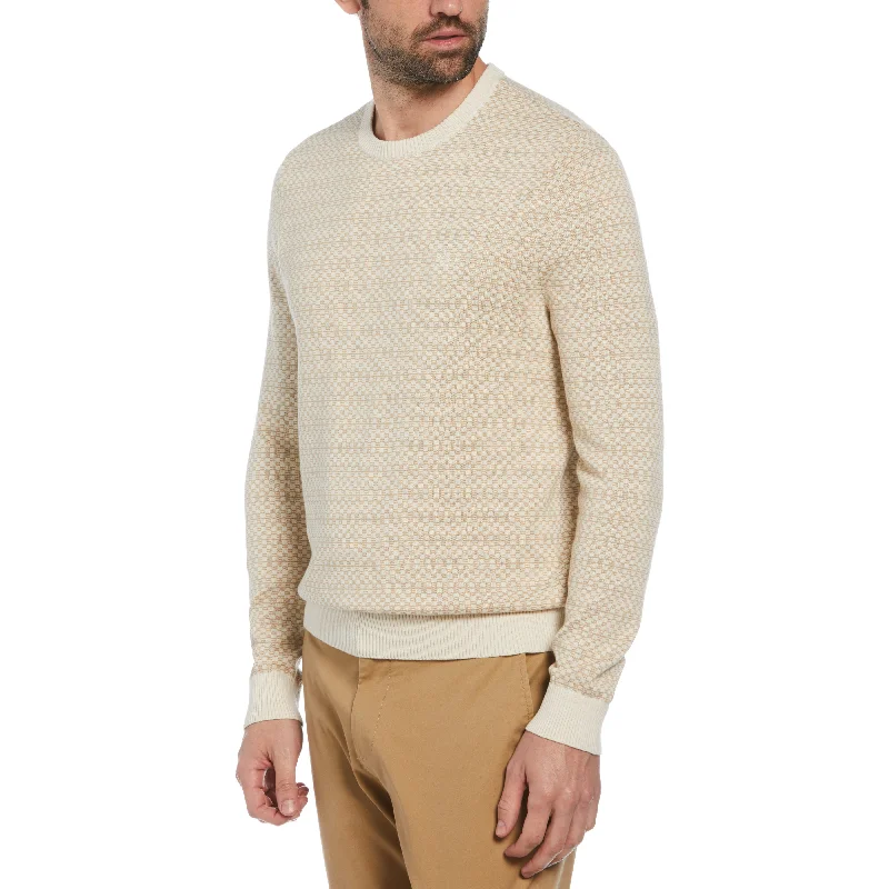 Men's Cable - Knit Sweater Dress in Gray for a Unique and Comfortable One - Piece OptionJacquard Check Sweater Men's Cable - Knit Sweater Dress in Gray for a Unique and Comfortable One - Piece OptionJacquard Check Sweater