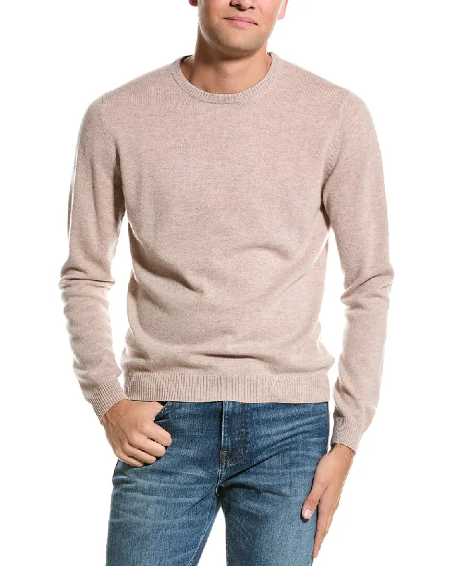 Men's Jacquard Patterned Wool - Acrylic Sweater in Purple for a Sophisticated Autumn OutfitMette Crewneck Cashmere Sweater Men's Jacquard Patterned Wool - Acrylic Sweater in Purple for a Sophisticated Autumn OutfitMette Crewneck Cashmere Sweater