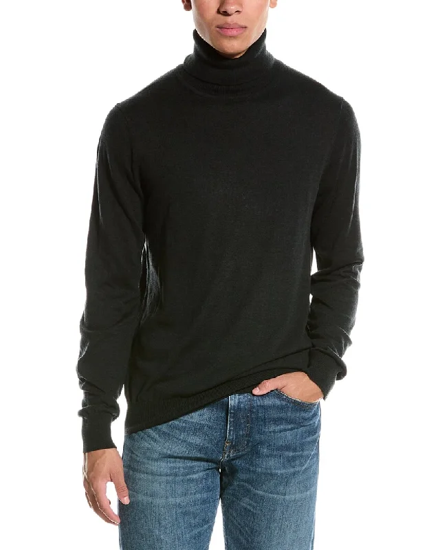 Men's Jacquard Patterned Wool - Acrylic Sweater in Purple for a Sophisticated Autumn OutfitPaisley & Gray Wool-Blend Turtleneck Sweater Men's Jacquard Patterned Wool - Acrylic Sweater in Purple for a Sophisticated Autumn OutfitPaisley & Gray Wool-Blend Turtleneck Sweater