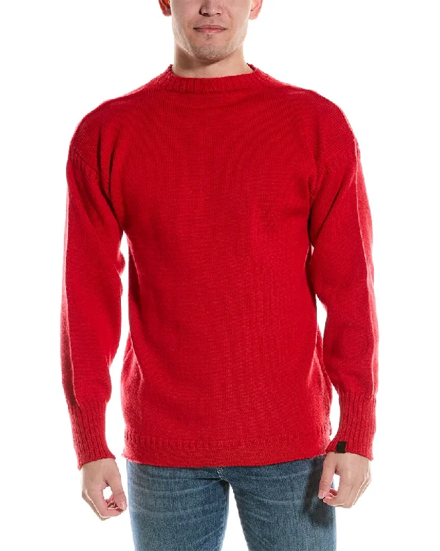 Regular Fit Men's Heathered Knit Sweater in Charcoal for a Laid - Back Weekend Lookrag & bone The Guernsey Wool Mock Neck Sweater Regular Fit Men's Heathered Knit Sweater in Charcoal for a Laid - Back Weekend Lookrag & bone The Guernsey Wool Mock Neck Sweater