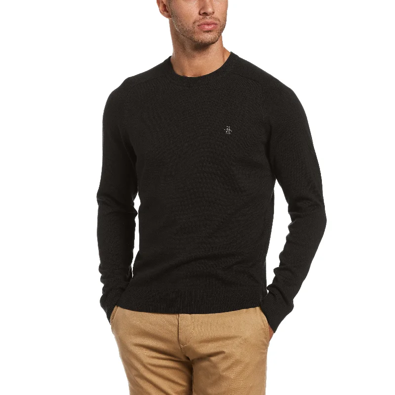 Men's Shearling - Lined Leather Sweater in Brown for a Rugged and Warm Winter EnsembleRaglan Crew Neck Sweater Men's Shearling - Lined Leather Sweater in Brown for a Rugged and Warm Winter EnsembleRaglan Crew Neck Sweater