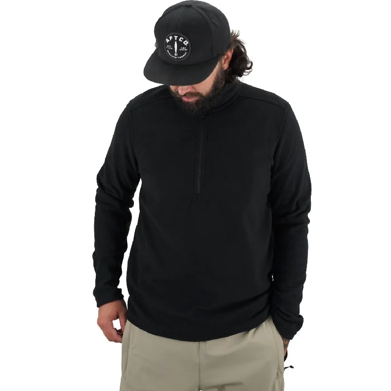 Men's Shearling - Lined Leather Sweater in Brown for a Rugged and Warm Winter EnsembleSundown Fishing 1/4 Zip Fleece Jacket In Black Men's Shearling - Lined Leather Sweater in Brown for a Rugged and Warm Winter EnsembleSundown Fishing 1/4 Zip Fleece Jacket In Black