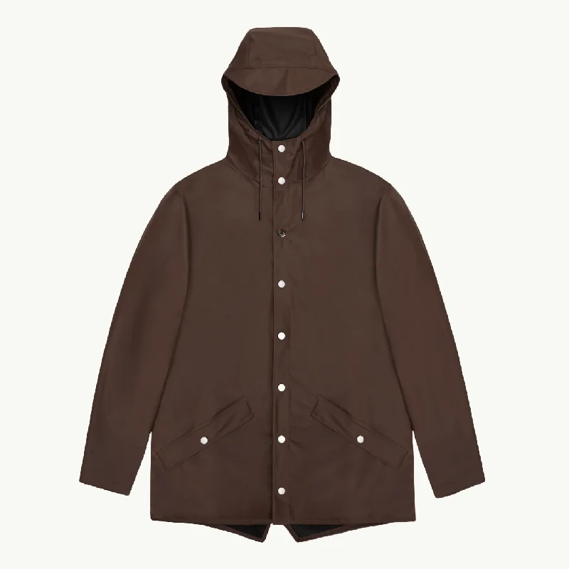 Men coats with a stand - up collar for a sleek and modern lookJacket - Frame