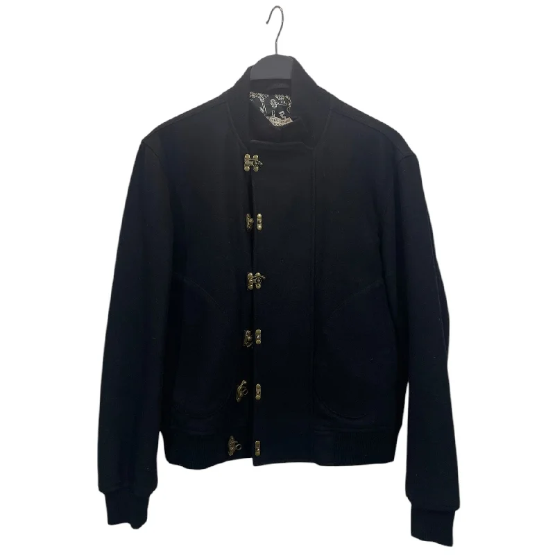 Lightweight men coats made of breathable fabric for spring and autumnWHAT GOES AROUND COMES AROUND/Jacket/S/Wool/BLK/BRONZE HOOK Lightweight men coats made of breathable fabric for spring and autumnWHAT GOES AROUND COMES AROUND/Jacket/S/Wool/BLK/BRONZE HOOK