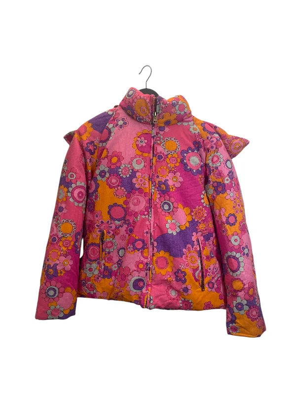 ERL/Jacket/S/Cotton/MLT/Floral Pattern/pink and purple flowers