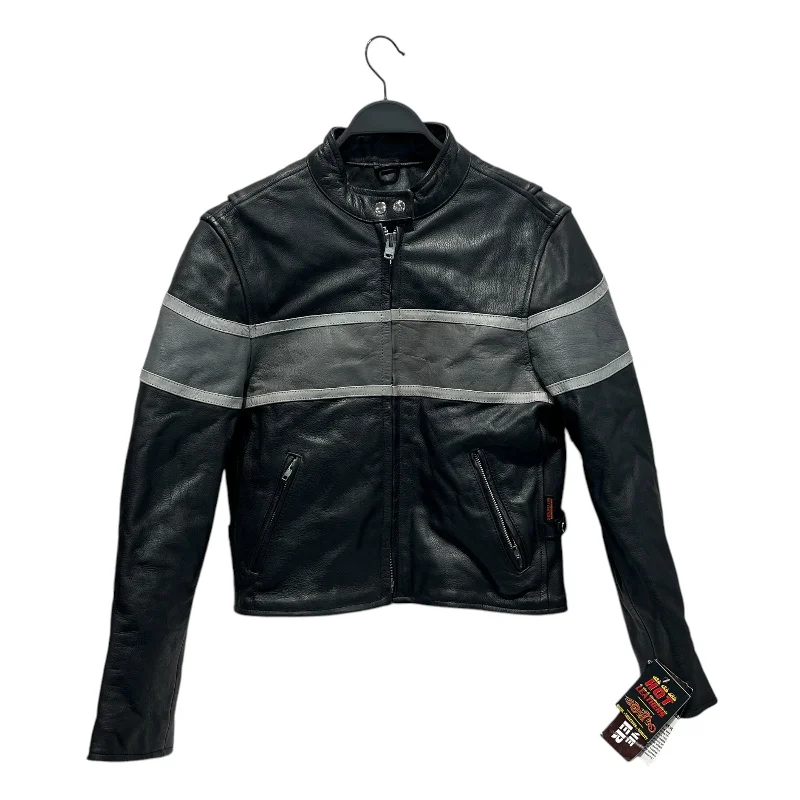Slim - fit men coats in navy blue for a classic and sophisticated appearanceVintage/Leather Jkt/M/Leather/BLK/Stripe/ Slim - fit men coats in navy blue for a classic and sophisticated appearanceVintage/Leather Jkt/M/Leather/BLK/Stripe/