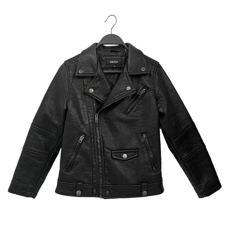 DIESEL/Riders Jkt (W)/10/Polyester/BLK/