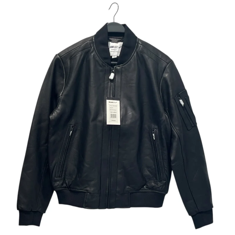 Men coats with multiple inner pockets for convenient storage of essentialsWilliam Rast/Leather Jkt/M/Leather/BLK/ Men coats with multiple inner pockets for convenient storage of essentialsWilliam Rast/Leather Jkt/M/Leather/BLK/