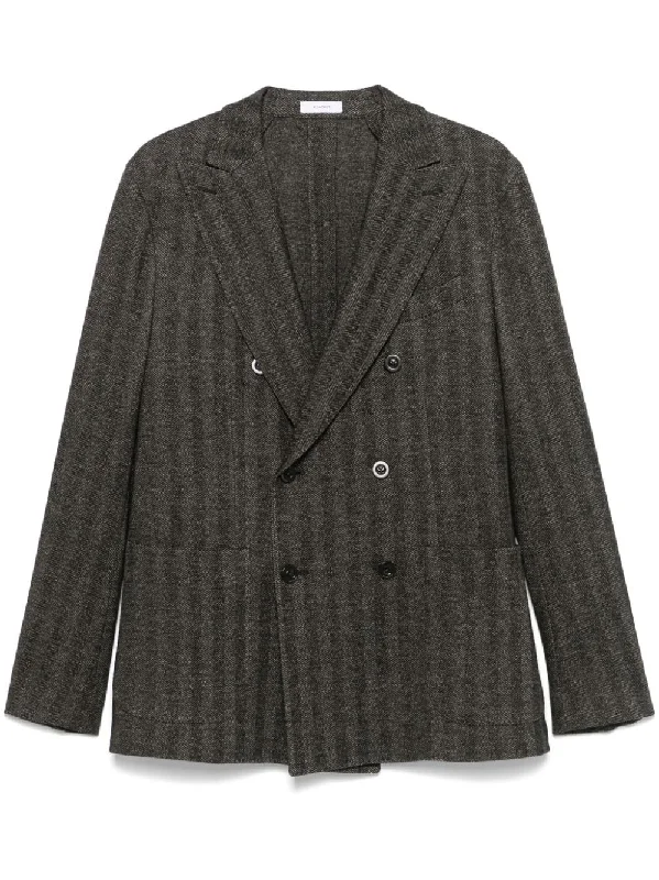 Slim - fit men coats in navy blue for a classic and sophisticated appearanceBoglioli Men's Jackets Slim - fit men coats in navy blue for a classic and sophisticated appearanceBoglioli Men's Jackets