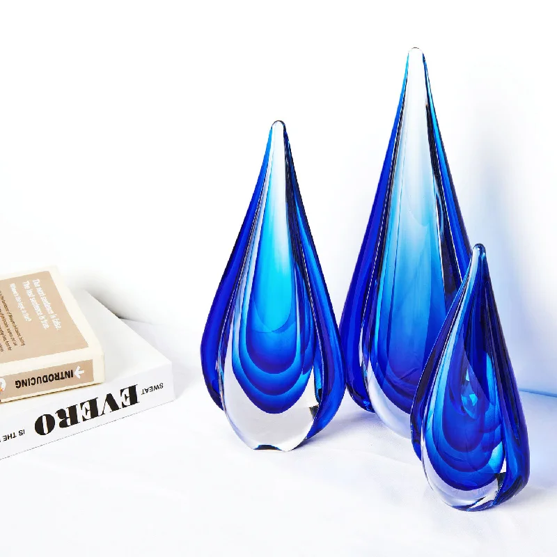 Stylish men coats with a double - breasted design for a formal lookHand Blown Water Drop Sommerso Art Glass Sculpture 8.5-13 inch tall Stylish men coats with a double - breasted design for a formal lookHand Blown Water Drop Sommerso Art Glass Sculpture 8.5-13 inch tall