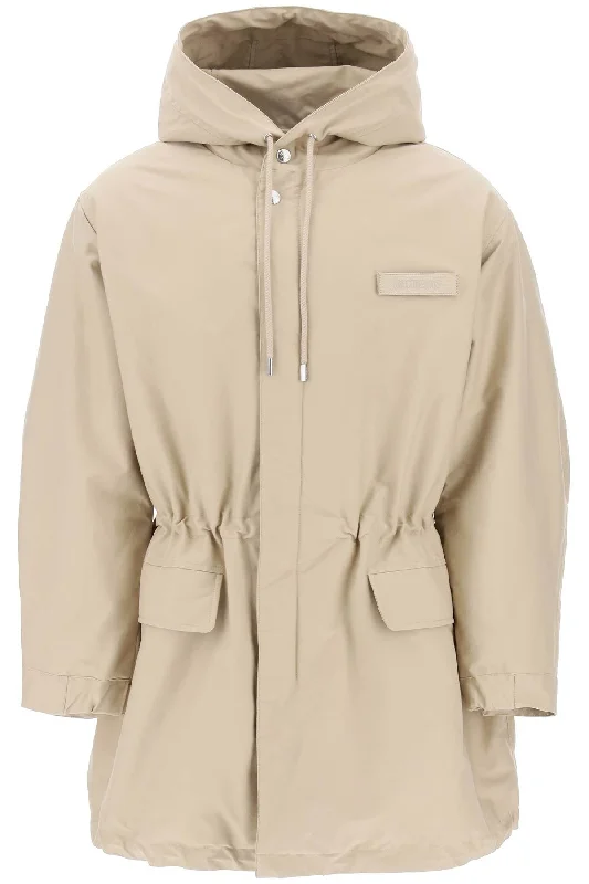 Waterproof men coats with taped seams for heavy rain and snow daysJacquemus Men's Padded Parka 'The Waterproof men coats with taped seams for heavy rain and snow daysJacquemus Men's Padded Parka 'The
