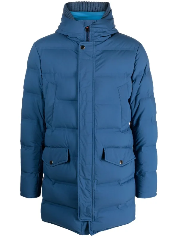 Men coats with a zip - out lining for easy cleaning and versatilityKi Men's Coats blue Men coats with a zip - out lining for easy cleaning and versatilityKi Men's Coats blue