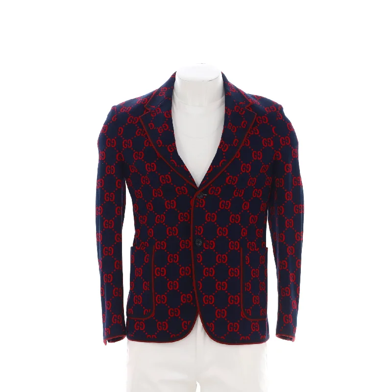 Men coats with a quick - drying feature for active lifestylesMen's Button Up Blazer GG Cotton Men coats with a quick - drying feature for active lifestylesMen's Button Up Blazer GG Cotton