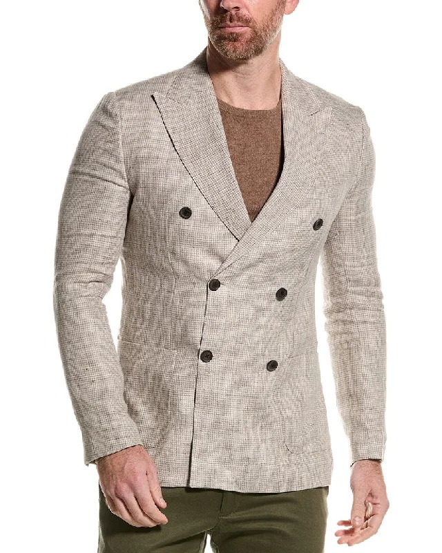 Men coats with a contrasting trim for a fashion - forward aestheticReiss Angel Linen Blazer Men coats with a contrasting trim for a fashion - forward aestheticReiss Angel Linen Blazer