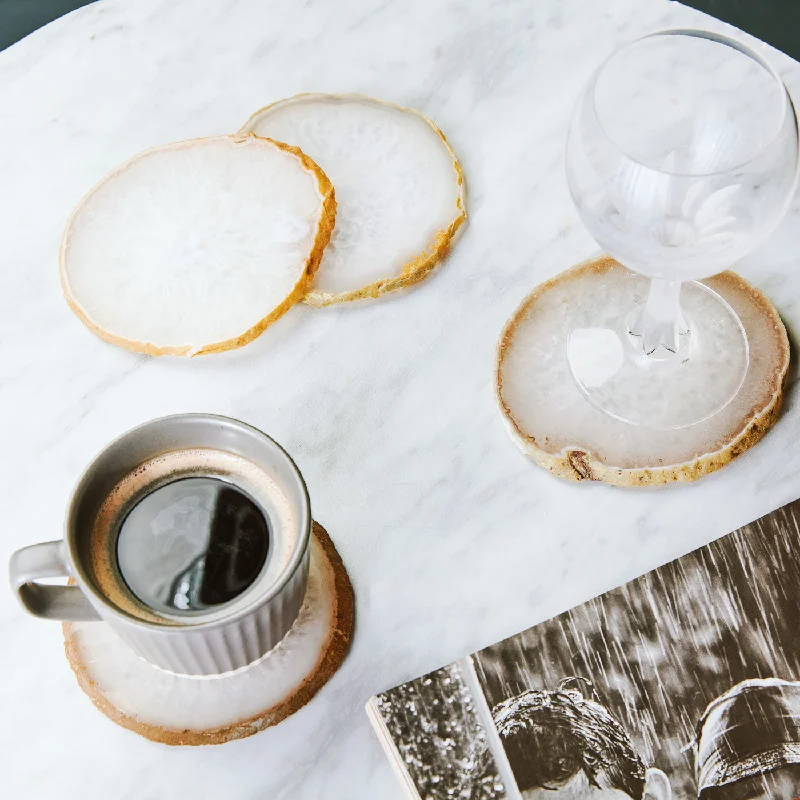 Slim - fit men coats in navy blue for a classic and sophisticated appearanceSet of 4 Natural Brazilian Agate Drink Coasters with Wood Holder - White Slim - fit men coats in navy blue for a classic and sophisticated appearanceSet of 4 Natural Brazilian Agate Drink Coasters with Wood Holder - White