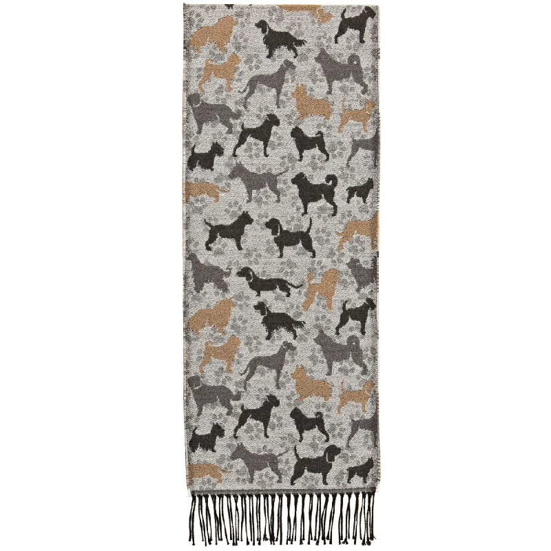 Men vest with a zip - off hood for added protection in inclement weather100% Acrylic Scarves with Dogs Men vest with a zip - off hood for added protection in inclement weather100% Acrylic Scarves with Dogs