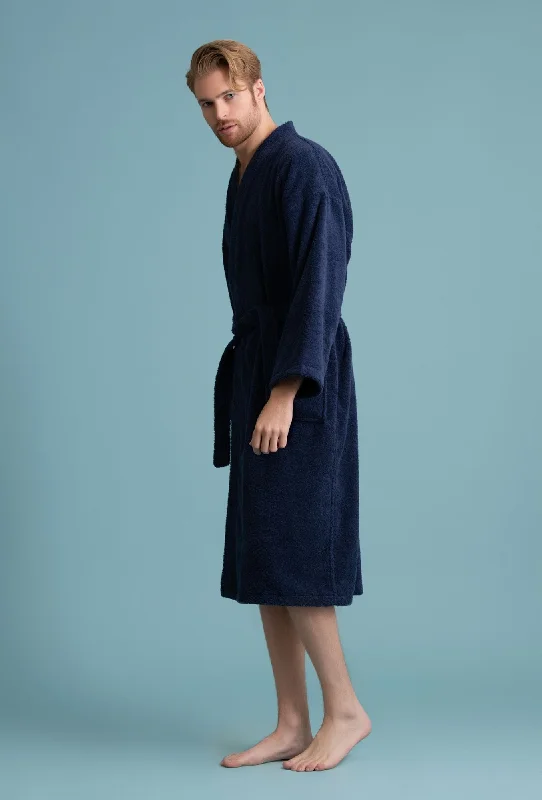 Men's robes with a military - inspired styleMen's Bathrobe Terry Cotton Loop, Turkish, Soft, Warm in 10 Men's robes with a military - inspired styleMen's Bathrobe Terry Cotton Loop, Turkish, Soft, Warm in 10