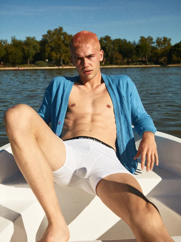 Men's plus - size boxer briefs for a comfortable fit​經典長版四角褲/Classic Boxer Brief