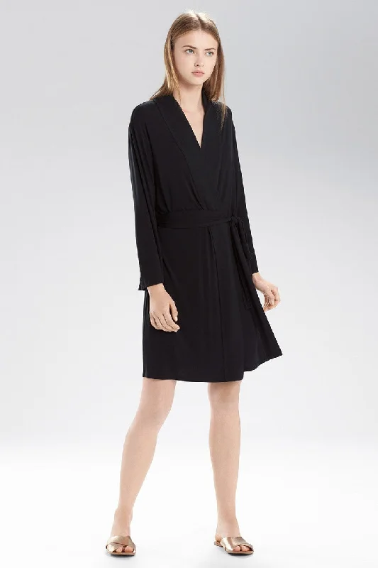 Men's robes with a hooded drawstring​Feathers Essentials Wrap