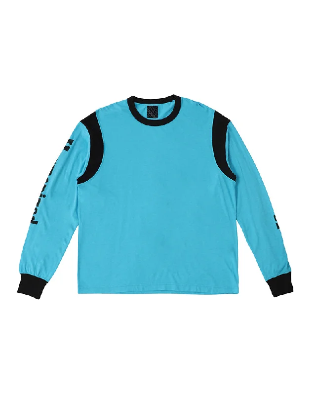 Embroidered men waistcoats with intricate designs for a unique lookJumbo Tee L/S Blue Embroidered men waistcoats with intricate designs for a unique lookJumbo Tee L/S Blue